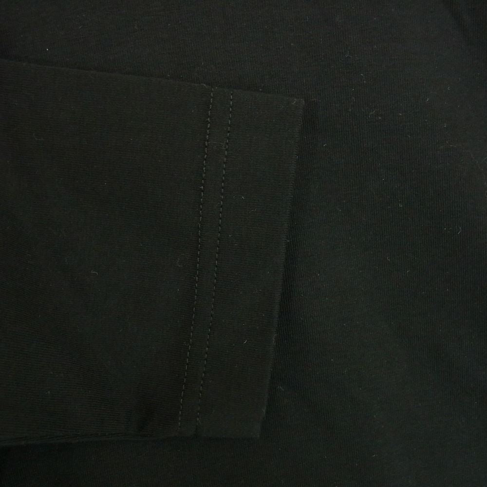 VETEMENTS ヴェトモン UA52TR620B LONG SLEEVE T-SHIRT ロゴ Tシャツ タートル カットソー ブラック系 S【美品】【中古】
