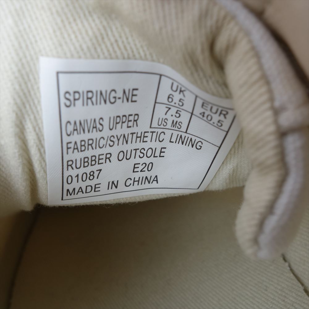 POLO RALPH LAUREN ポロ・ラルフローレン ローカット ロゴ スニーカー ホワイト系 7.5【中古】