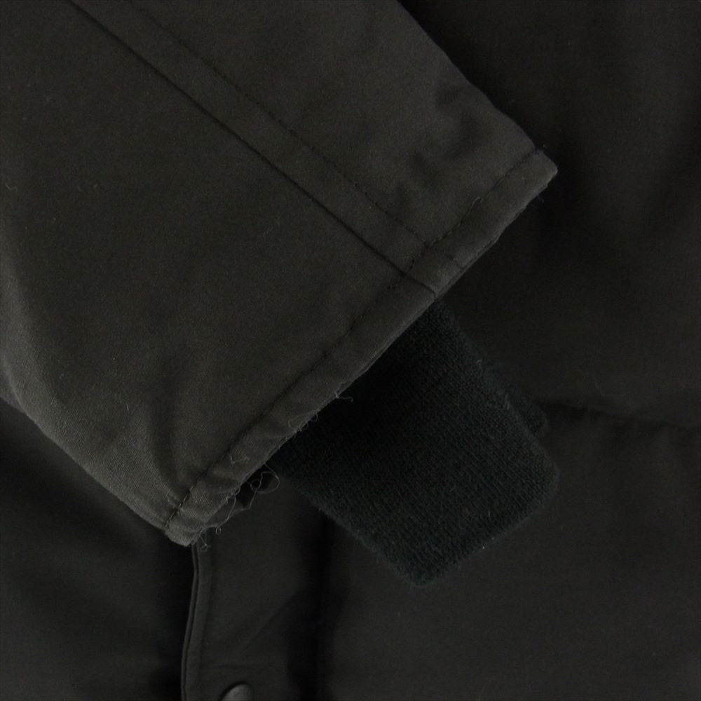 CANADA GOOSE カナダグース 3808MB 国内正規品 BLACK LABEL ブラックレーベル サザビーリーグ WYNDHAM PARKA ウィンダムパーカ ファーフード付 ダウンジャケット ブラック系 XL【中古】