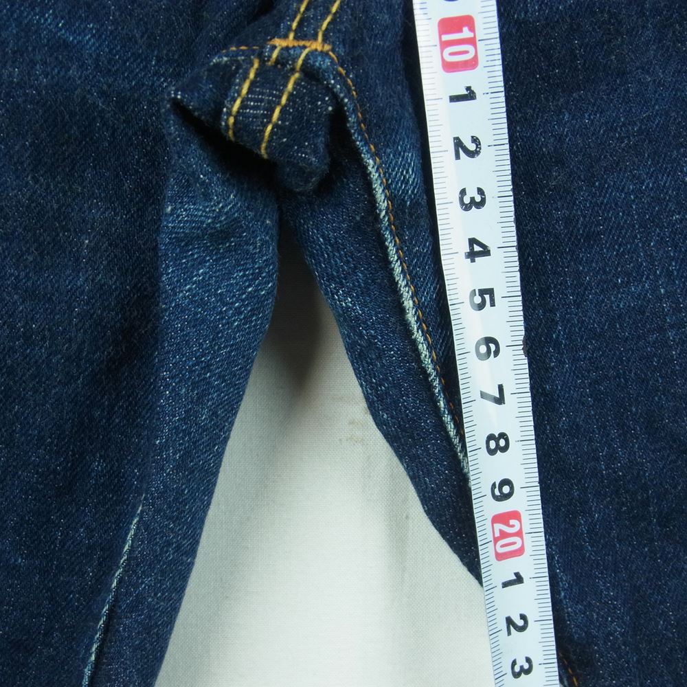 THE FLAT HEAD ザフラットヘッド 3005-A ストレート PIONEER SERIES デニム パンツ インディゴブルー系 W34 L36【中古】