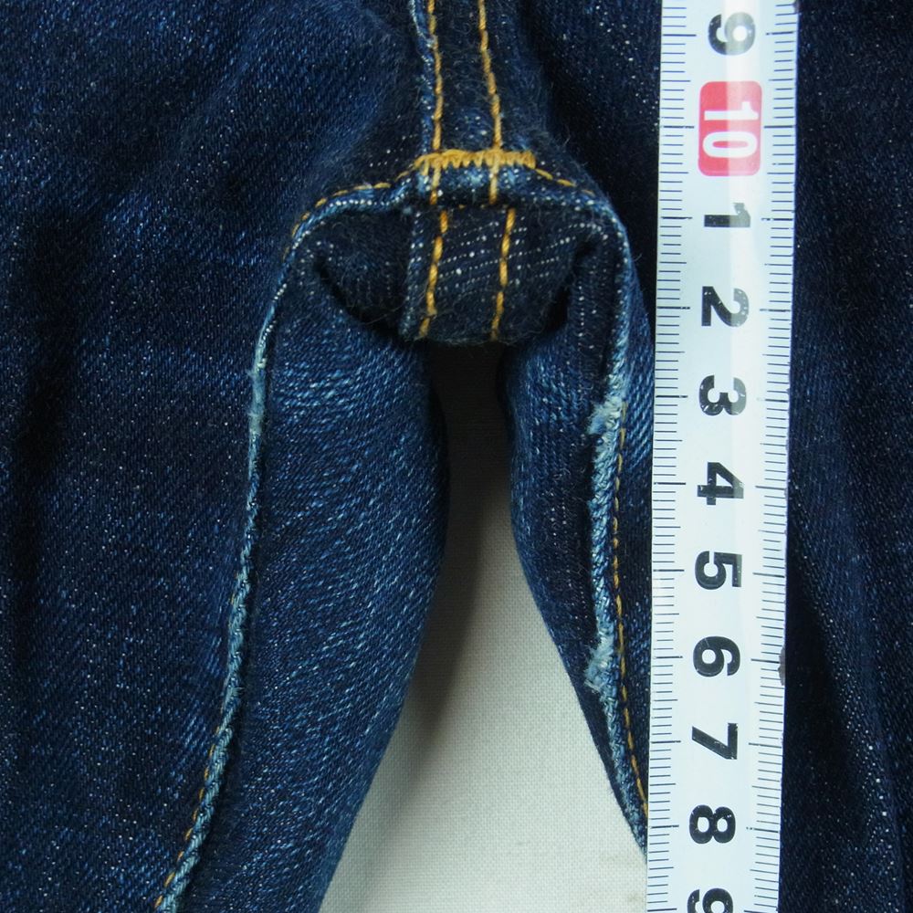 THE FLAT HEAD ザフラットヘッド 3005-21 ストレート PIONEER SERIES デニム パンツ インディゴブルー系 W34 L36【中古】