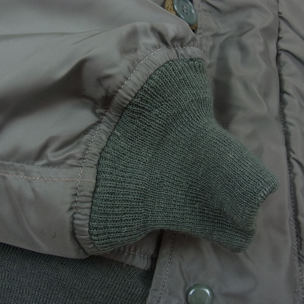 The REAL McCOY'S ザリアルマッコイズ MJ7131 TYPE N-2B ROLEN SPORTSWEAR 実名復刻 フライトジャケット カーキ系 L【中古】