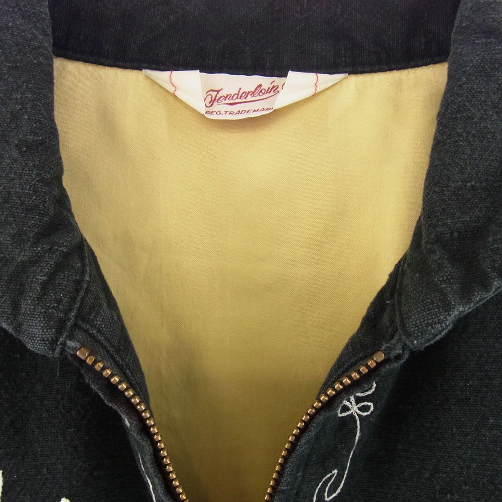 TENDERLOIN テンダーロイン T-SOUVENIR JKT スーベニア 刺繍 ジャケット ブラック系 M【中古】
