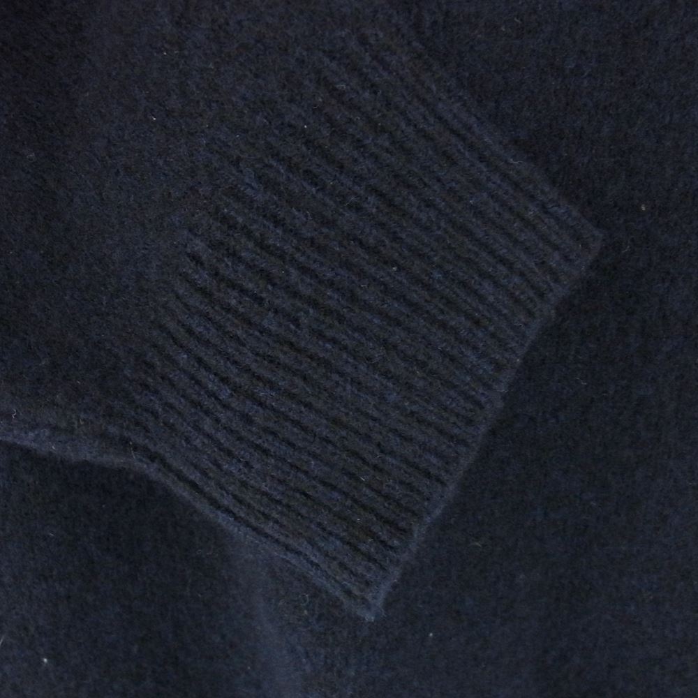 COMOLI コモリ 21AW U03-06004 ラムズウール クルーネックニット ダークネイビー系 3【中古】