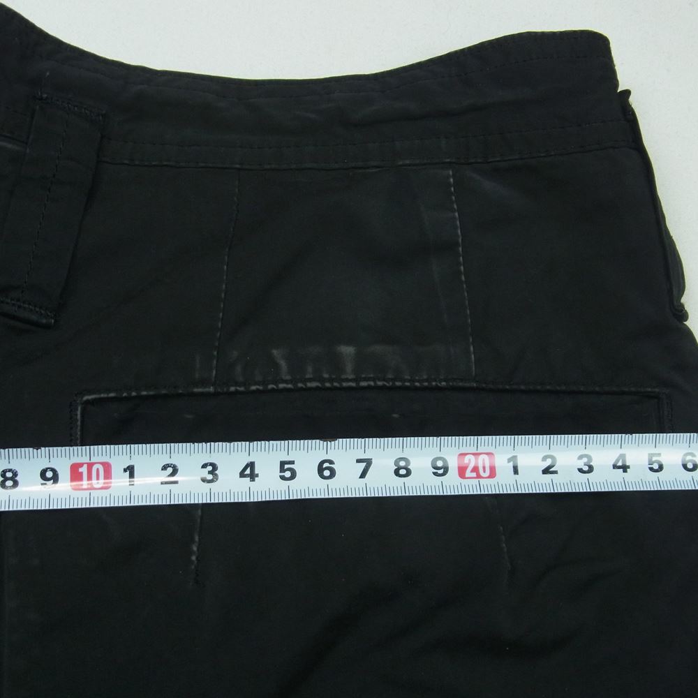 PORTER CLASSIC ポータークラシック WEATHER PANTS ウェザー パンツ ポリエステル ナイロン 日本製 ブラック系 L【中古】