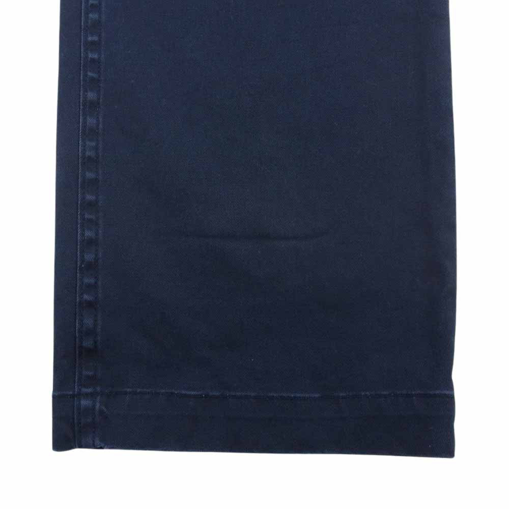 HYSTERIC GLAMOUR ヒステリックグラマー 0262AP09 ダメージ加工 チノ パンツ ネイビー系 S【中古】