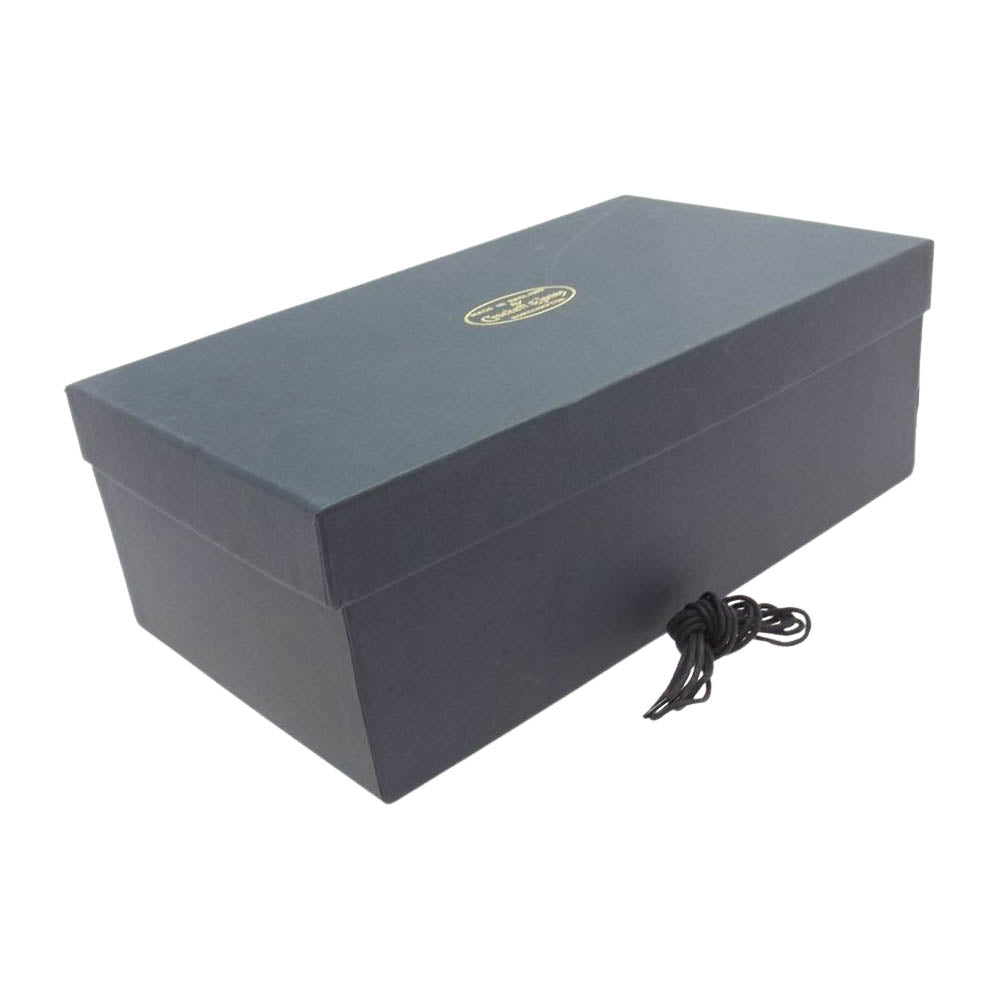 CROCKETT&JONES クロケットアンドジョーンズ 9447 AUDLEY オードリー BLACK CALF カーフレザー プレーントゥ シューズ ブラック系 6E【中古】