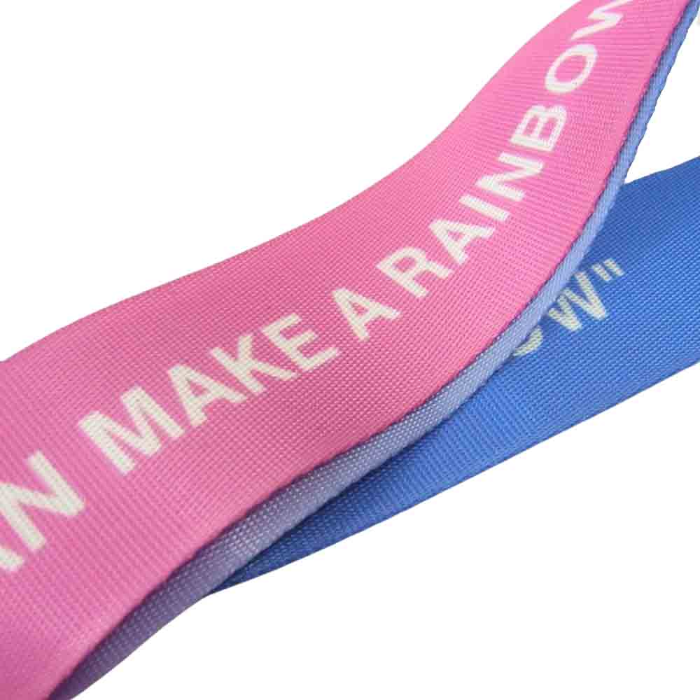 ヴァージルアブロー evian エビアン MAKE A RAINBOW アジア限定 スペシャルボックス ボディバッグ ホワイト系【中古】