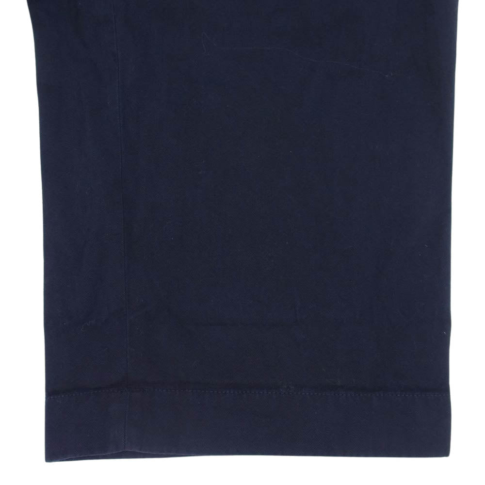 DRIES VAN NOTEN ドリスヴァンノッテン 19SS TWILL CONVERTIBLE CARGO JUMPSUIT ジャンプ スーツ ダークネイビー系 36【中古】