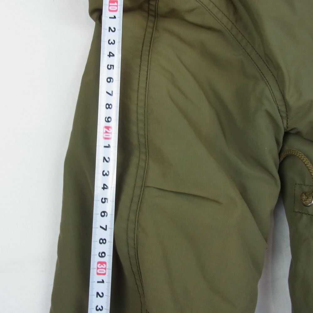 HYSTERIC GLAMOUR ヒステリックグラマー 0204AC02 プリマロフト 中綿キルティング モッズコート カーキ系 M【中古】
