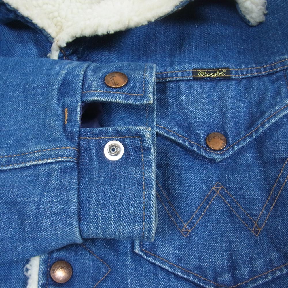 Wrangler ラングラー WM1770 ランチ コート デニム ジャケット インディゴブルー系 L【中古】