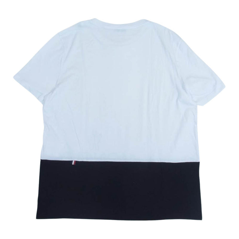 MONCLER モンクレール MAGLIA T-SHIRT ツートン ロゴ 半袖 Tシャツ