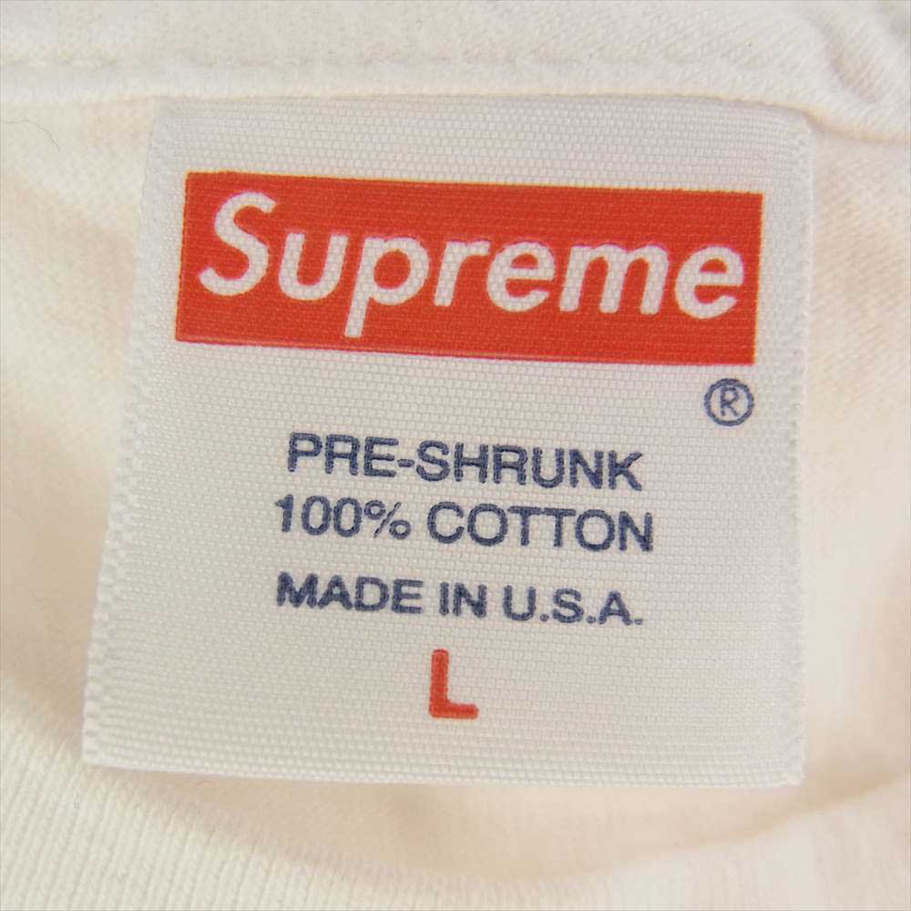 Supreme シュプリーム 19AW Bandana Box Logo Tee バンダナ ボックスロゴ 半袖 Tシャツ ホワイト系 L【中古】