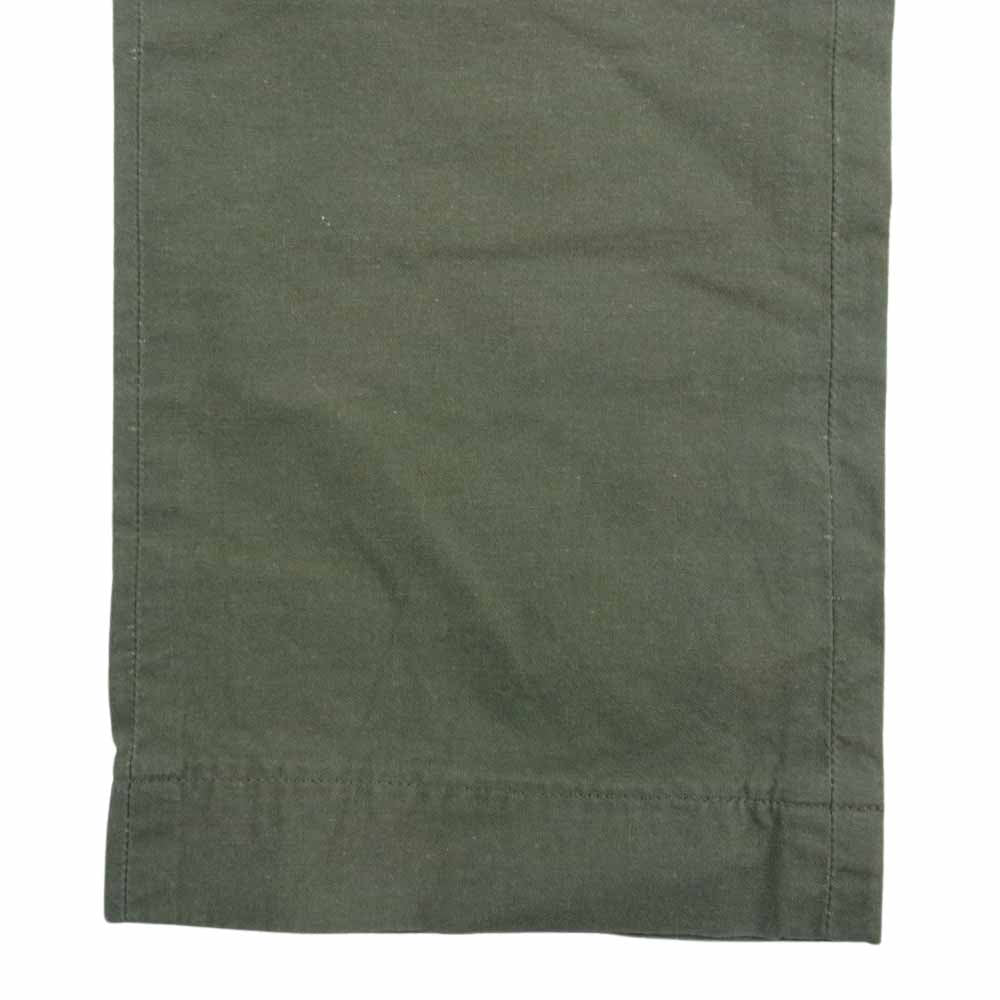 WTAPS ダブルタップス 18SS 181TQDT-PTM03 KHAKI TIGHT TROUSERS COTTON CHINO カーキタイト コットン チノ トラウザー パンツ カーキ系 2【中古】