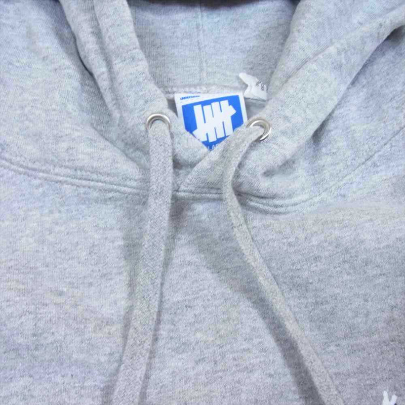 UNDEFEATED アンディフィーテッド LOGO PULLOVER HOOD