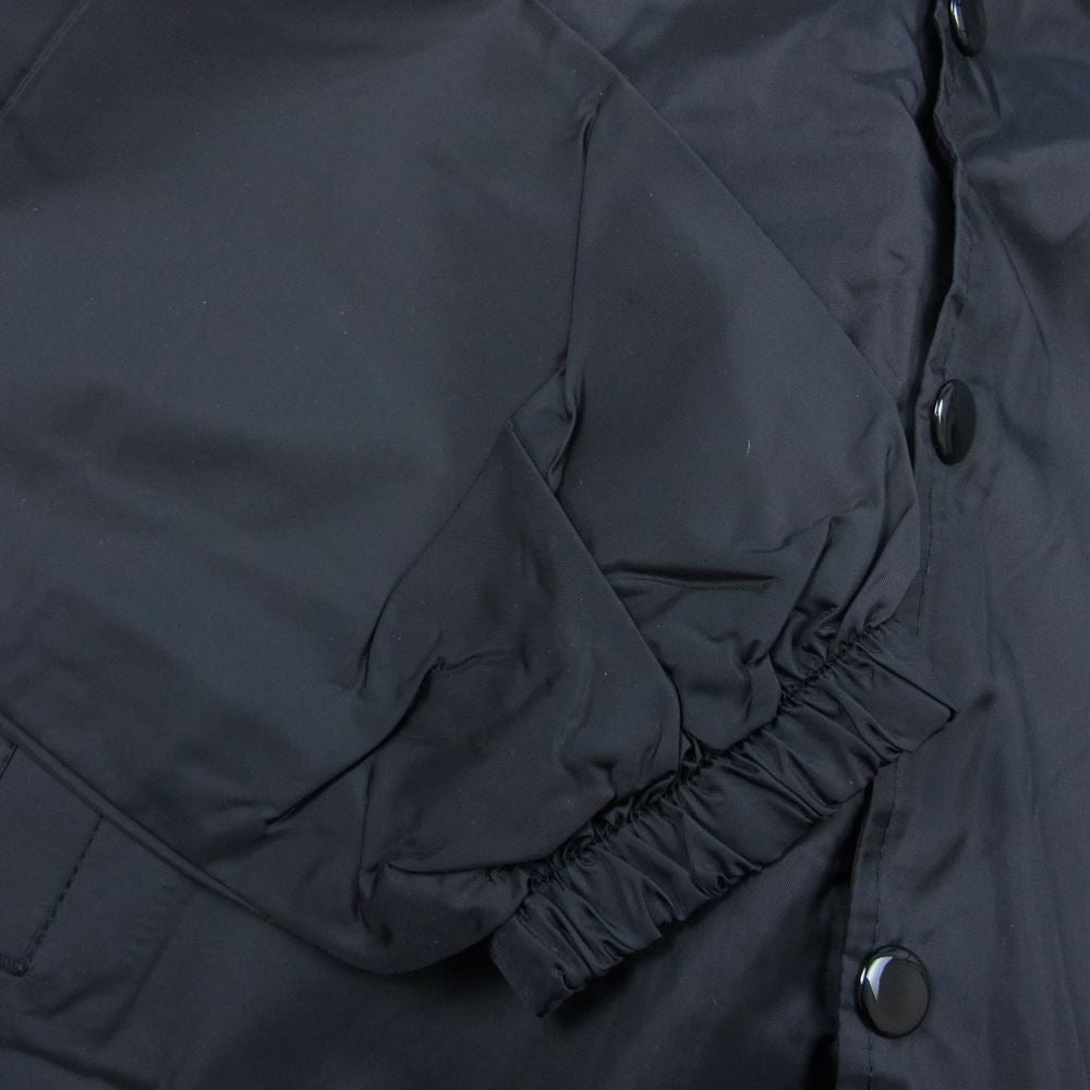 WACKO MARIA ワコマリア 22AW 22FWE-WMO-BL03 BOA COACH JACKET ボア コーチ ジャケット ブラック系 S【新古品】【未使用】【中古】