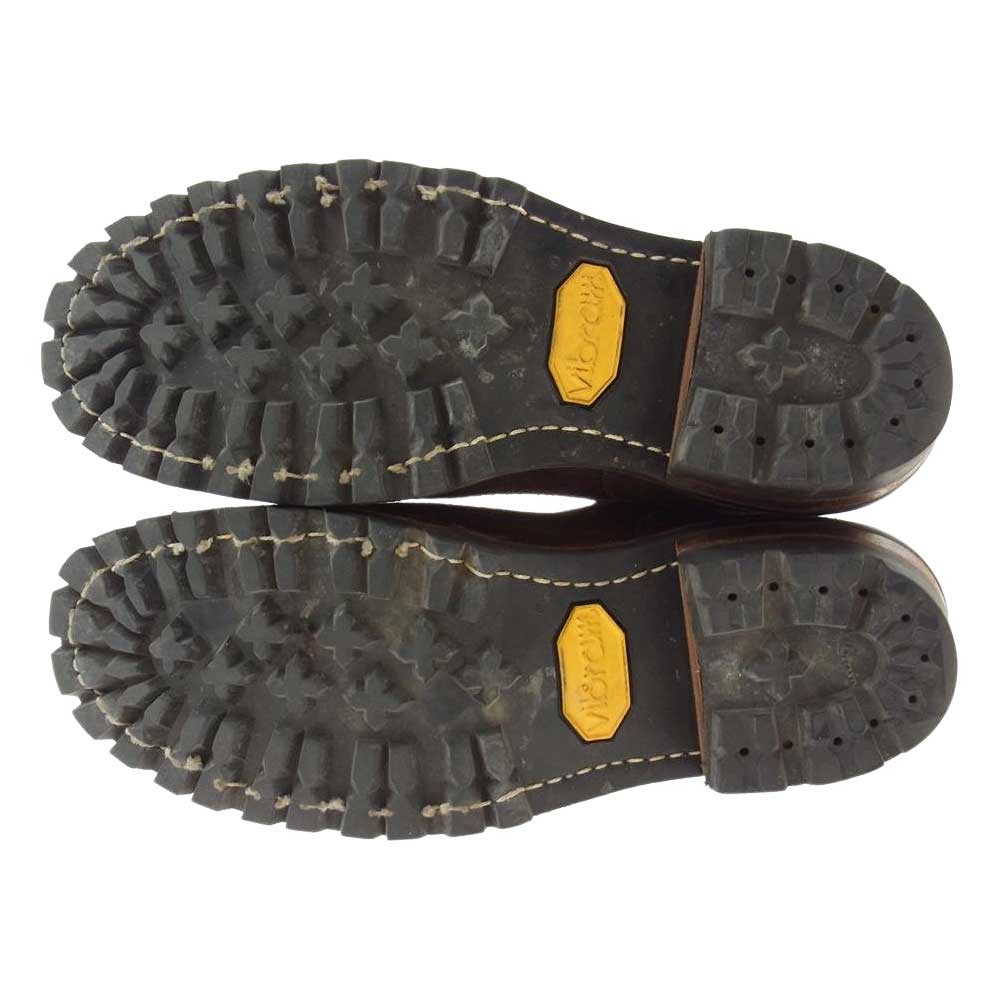 WESCO ウエスコ カスタムボス BOSS スエード エンジニア ブーツ ブラウン系 7 2/1 インソール実寸約26.5㎝【中古】