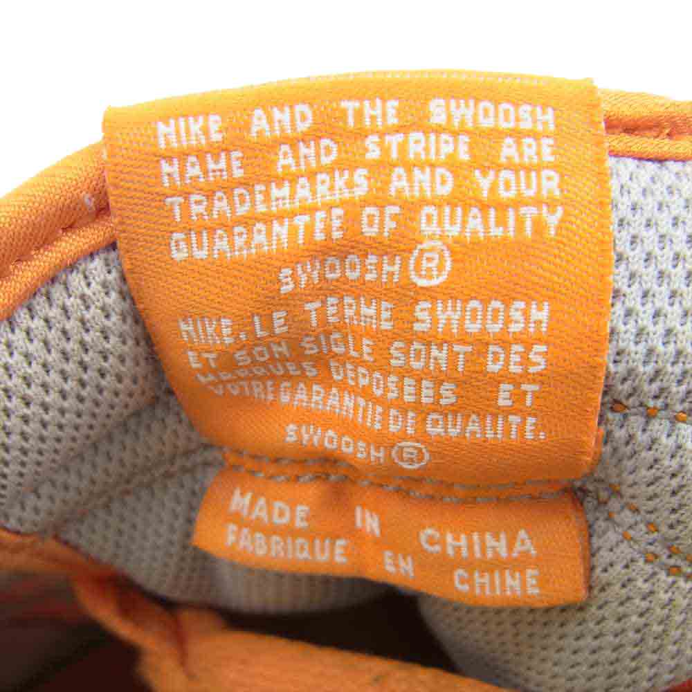 NIKE ナイキ AH6805-800 VANDAL HIGH SUPREME CNVS QS バンダルハイ サプリーム オレンジ系 26cm【中古】