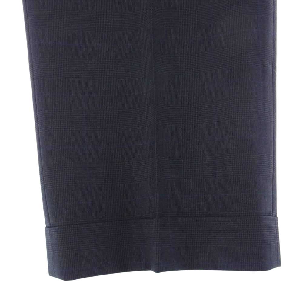 Aquascutum アクアスキュータム ウール シングル 2つボタン スーツ セットアップ ダークネイビー系【極上美品】【中古】