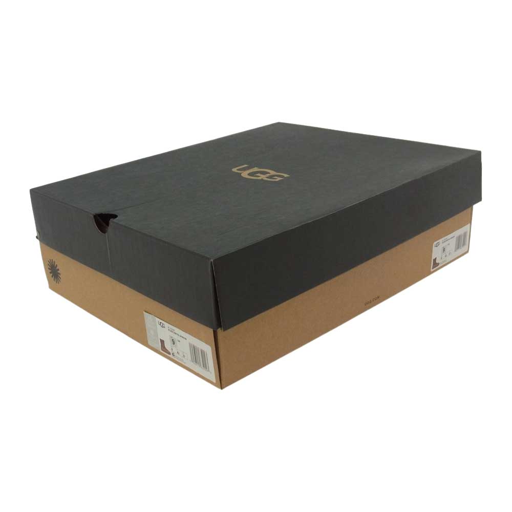 UGG アグ CLASSIC SHORT PULL ON WEATHER クラッシック ショート プルオン ウエザー ブーツ 防水 スエード ブラウン系 US9(27.0cm)【新古品】【未使用】【中古】