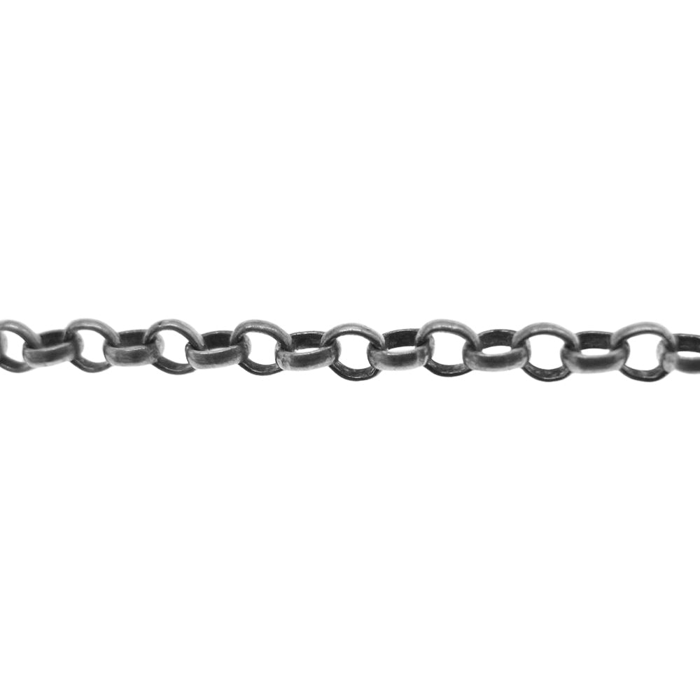 CHROME HEARTS クロムハーツ(原本無) NECKCHAIN R18 ロール チェーン 18inch ネックレス シルバー系【中古】
