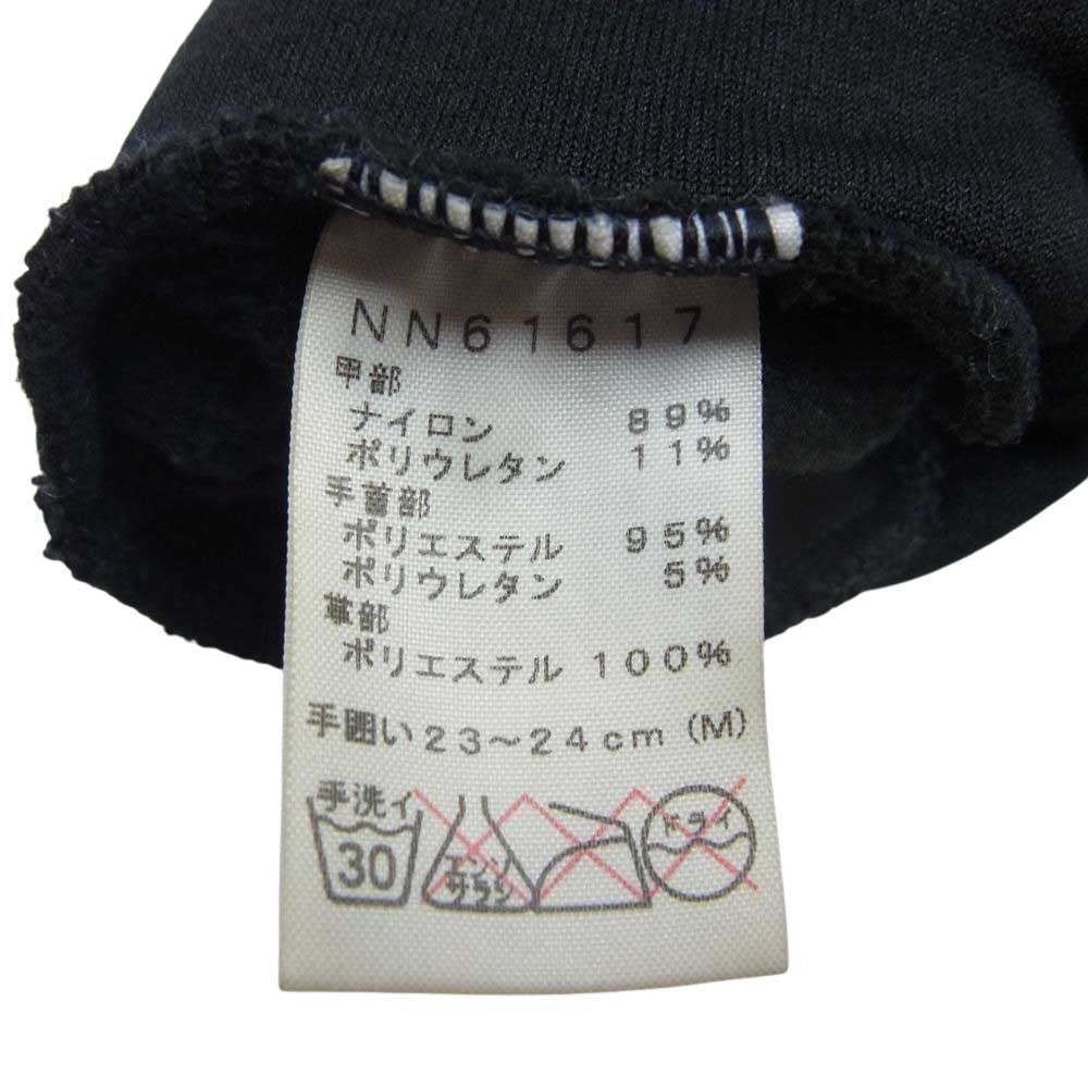 THE NORTH FACE ノースフェイス NN61617 ウィンドストッパー イーチップ グローブ ブラック系 M【中古】