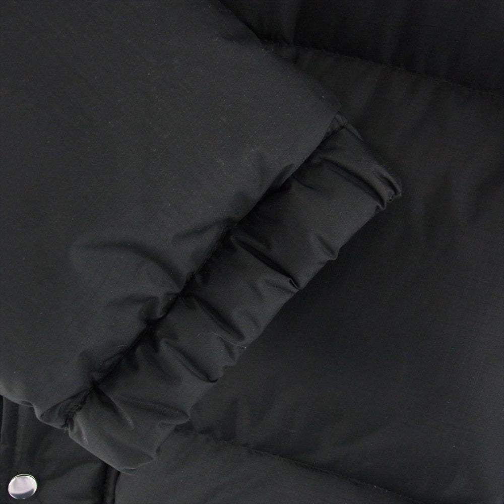 WACKO MARIA ワコマリア 20AW 20FW-WMO-NA06 NANGA ナンガ DOWN JACKET リップストップ ナイロン ダウンジャケット ブラック系 S【極上美品】【中古】