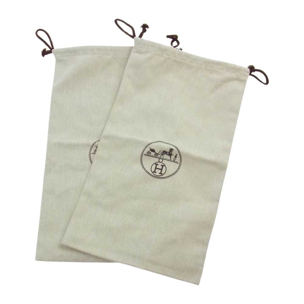 HERMES エルメス 2202 WS221710ZH スエード サイドゴアブーツ ベージュ系【美品】【中古】