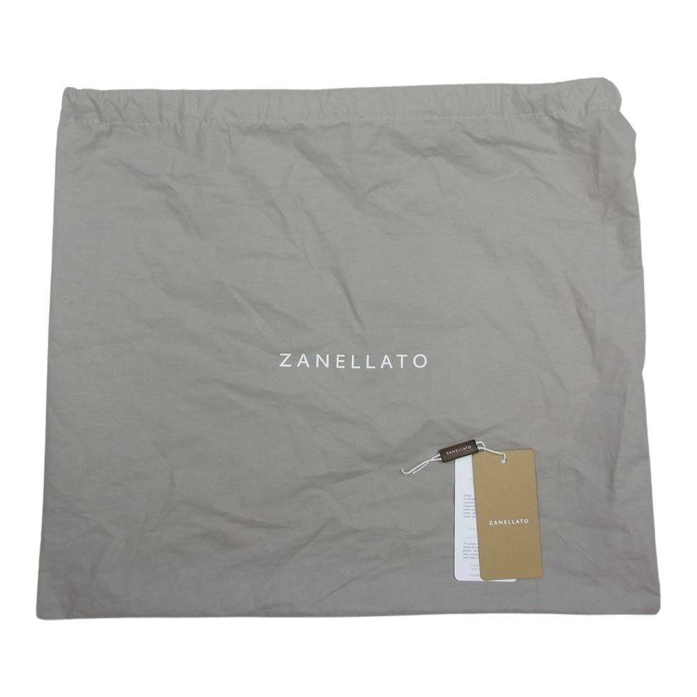 ZANELLATO ザネラート 2WAY ポスティナ デイリー ショルダー ハンドバッグ S ブルー系【美品】【中古】