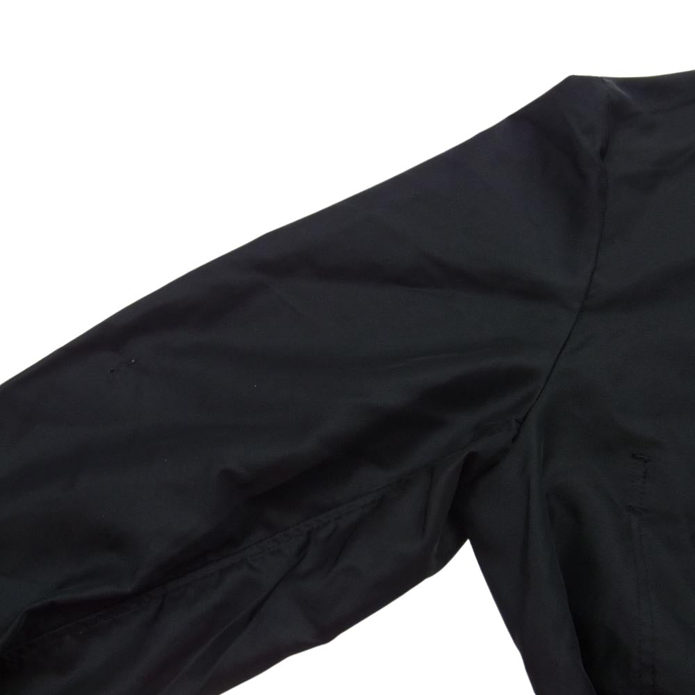 Yohji Yamamoto ヨウジヤマモト MX-J18-600 Y's for men ワイズフォーメン 01SS ジップアップ ナイロン ロング シャツ コート ブラック系 3【中古】