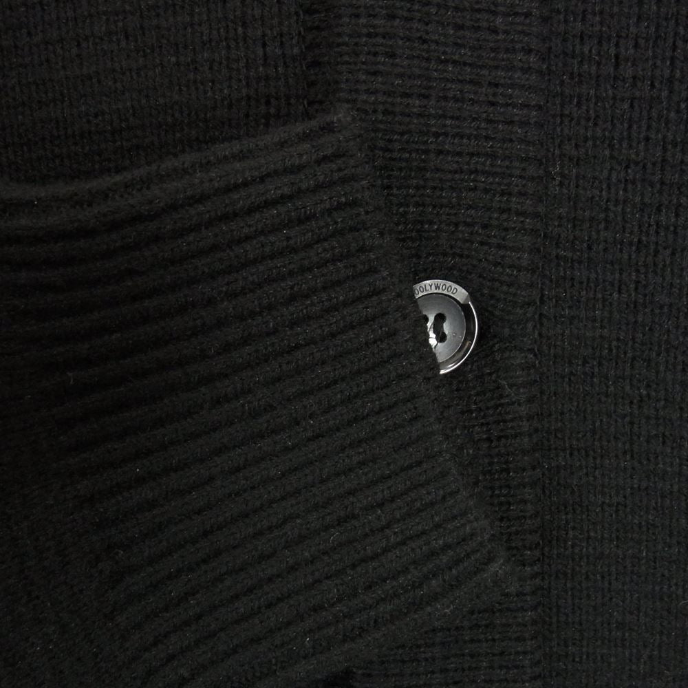 N.HOOLYWOOD エヌハリウッド 2212-KT01-024 CARDIGAN カーディガン ブラック系 38【中古】