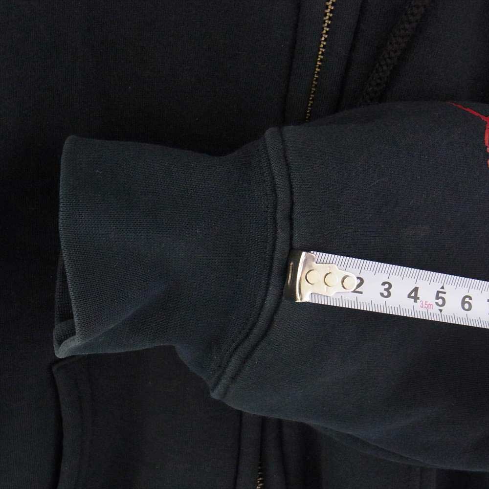 CHROME HEARTS クロムハーツ(原本無) ホースシュー CHプラス プリント サーマル ダガー ジップ パーカー ブラック系 M【中古】