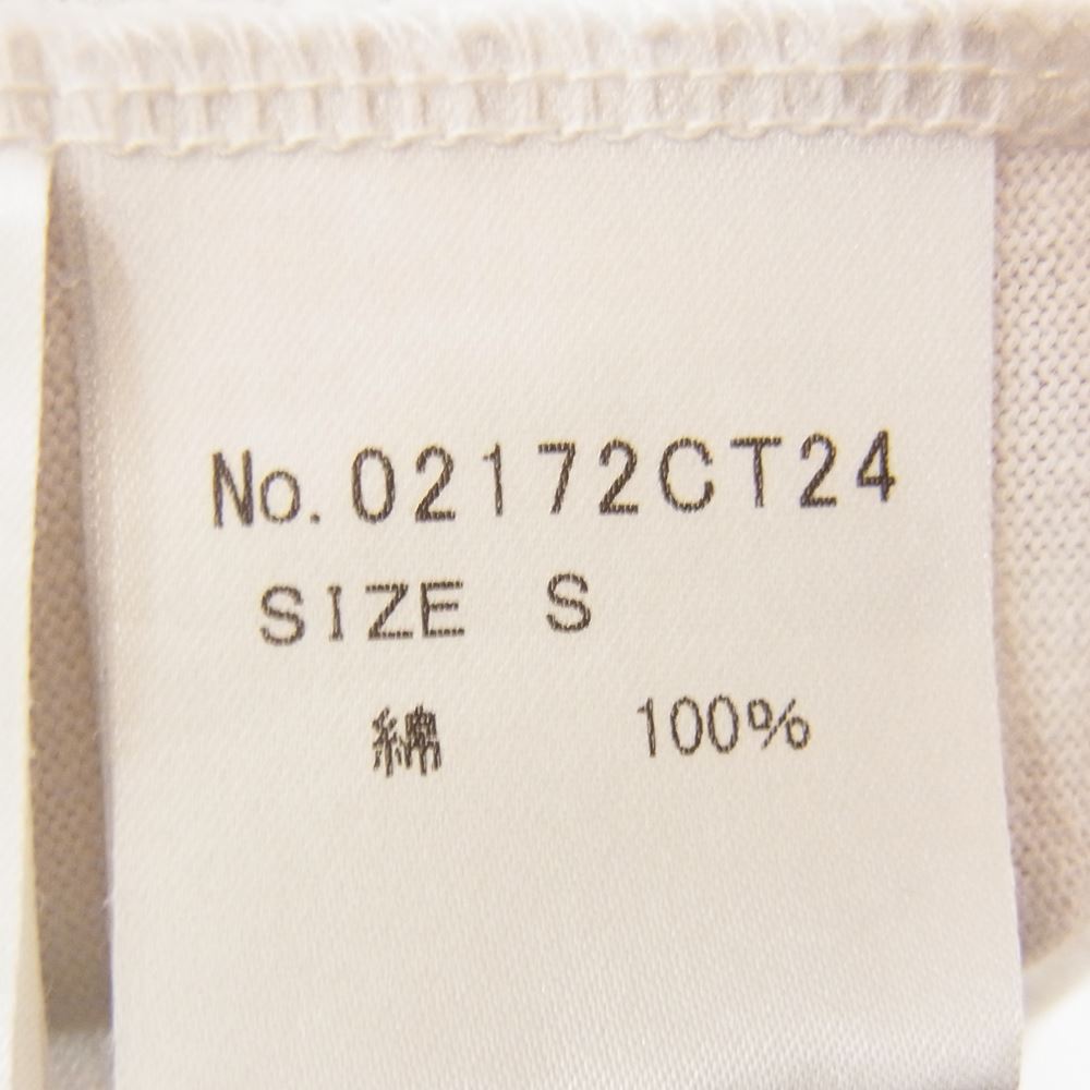 HYSTERIC GLAMOUR ヒステリックグラマー 02172CT24 FLAMING YOUTH プリント クルーネック 半袖 Tシャツ ホワイト系 S【中古】