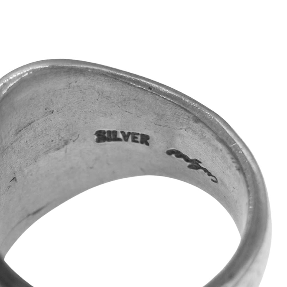 ニズムターコイズ ホース リング シルバー系【中古】