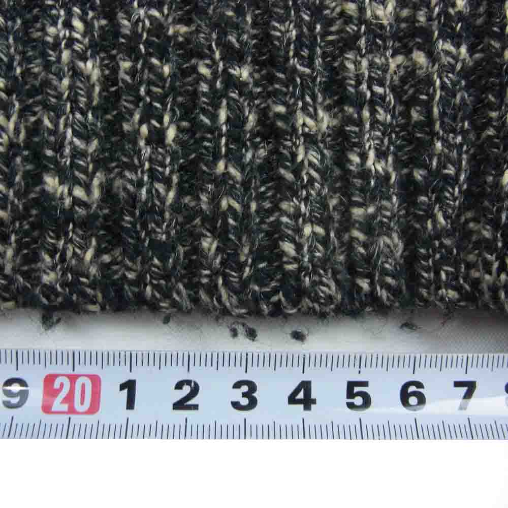 RRL ダブルアールエル 国内正規品 コットン ウール タートルネック ハイネック ニット セーター ブラック系 S【中古】