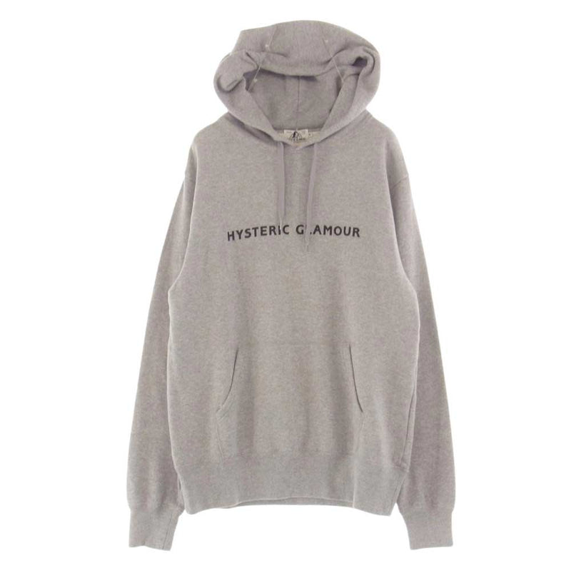 hysteric glamour ヒステリックグラマー　 パーカー　グレー
