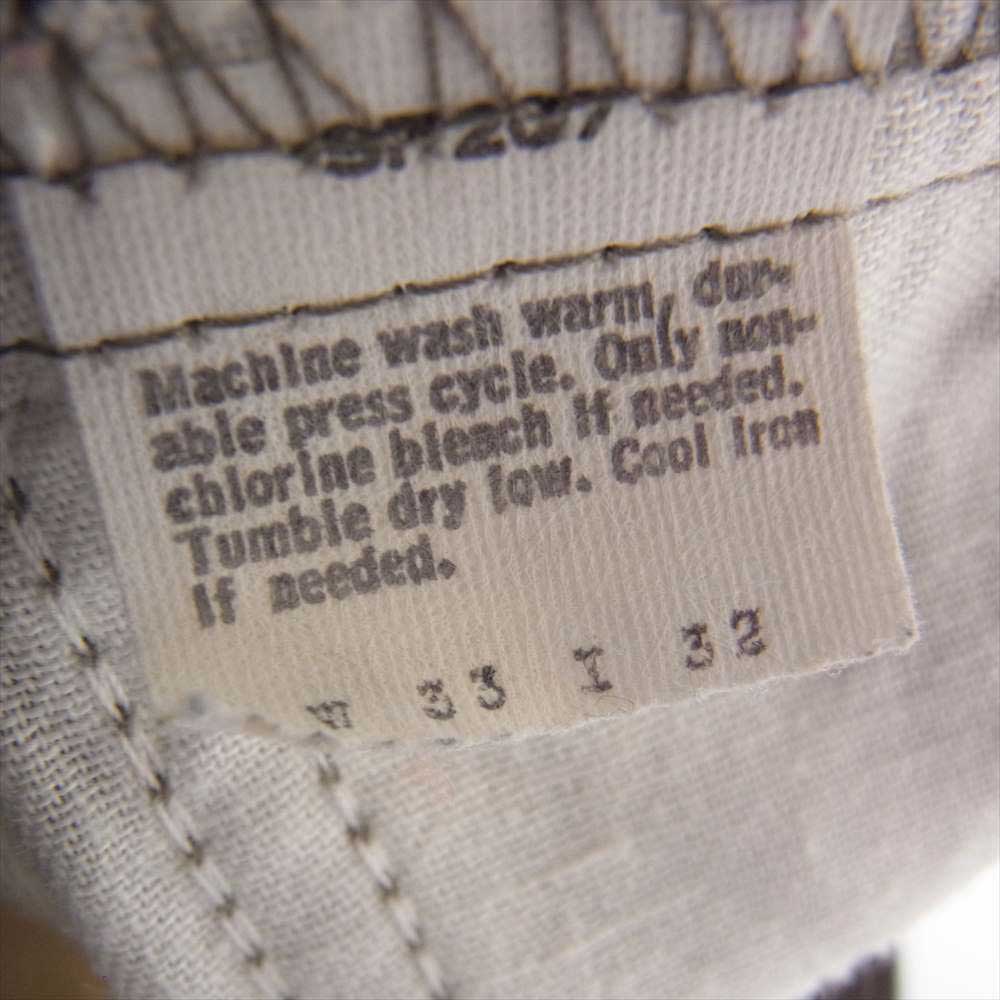 Levi's リーバイス 87年製 80s STA-PREST スタプレ ブーツカット スラックス パンツ ブラウン系 W33 L32【中古】