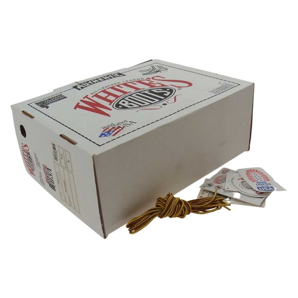 WHITE'S BOOTS ホワイツブーツ 350LTT-V SMOKE JUMPER スモークジャンパー レースアップ ワーク ブーツ ブラウン系 US9.5【美品】【中古】