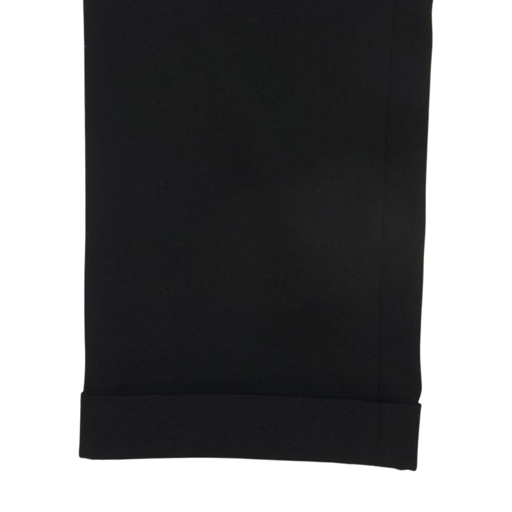Yohji Yamamoto ヨウジヤマモト FD-P12-100 ウールギャバジン イージー スラックス パンツ ブラック系 2【中古】