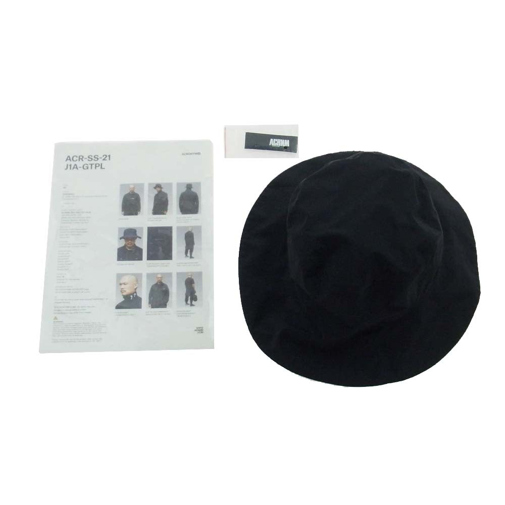 アクロニウム 21SS J1A-GTPL 2L GORE-TEX PACLITE PLUS INTEROPS JACKET ゴアテックス ジャケット ブラック系 S【中古】