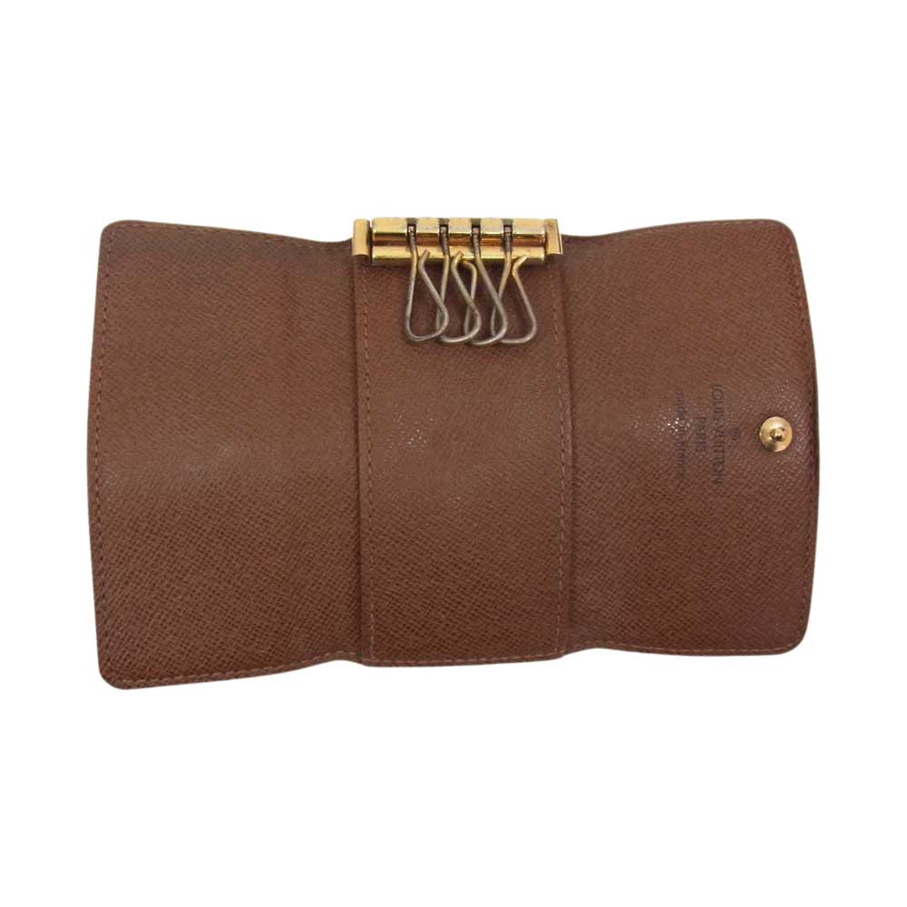 LOUIS VUITTON ルイ・ヴィトン M62631 モノグラム ミュルティクレ キーケース ブラウン系【中古】