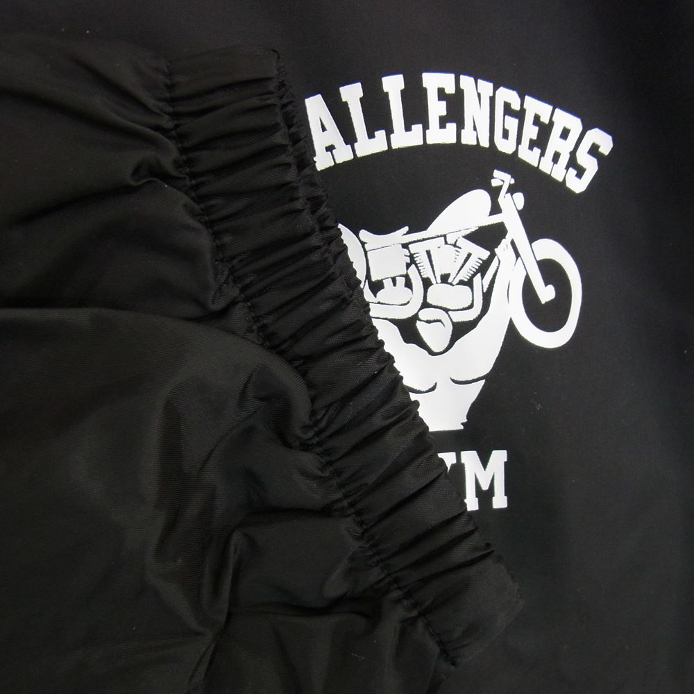 CHALLENGER チャレンジャー CLG-JK 021-016 CHALLENGER GYM COACH JKT チャレンジャージム ナイロン コーチ ジャケット ブラック系 L【新古品】【未使用】【中古】