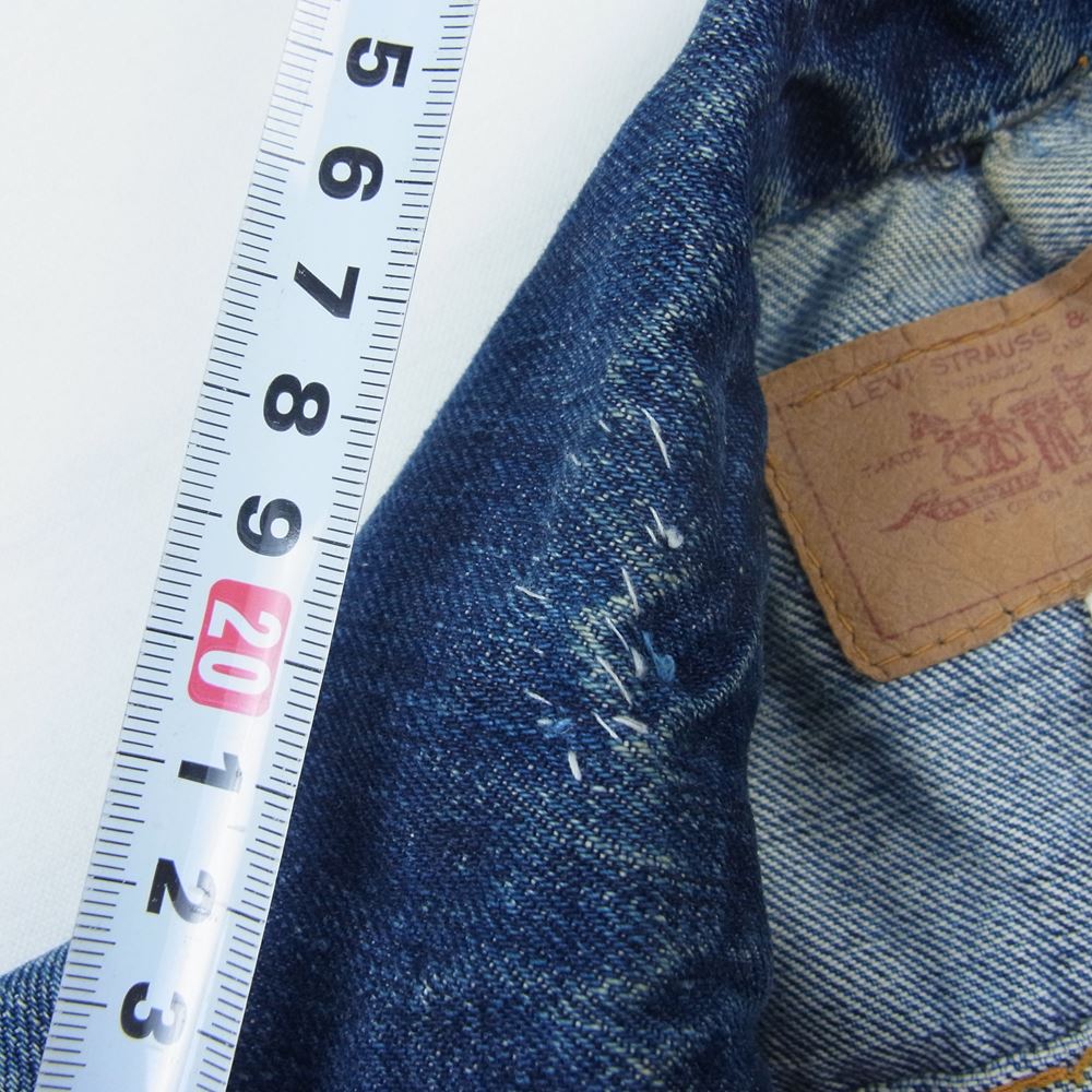 Levi's リーバイス 70505 60s ~ 70s USA製 BIG E 70505 デニム ジャケット インディゴブルー系【中古】