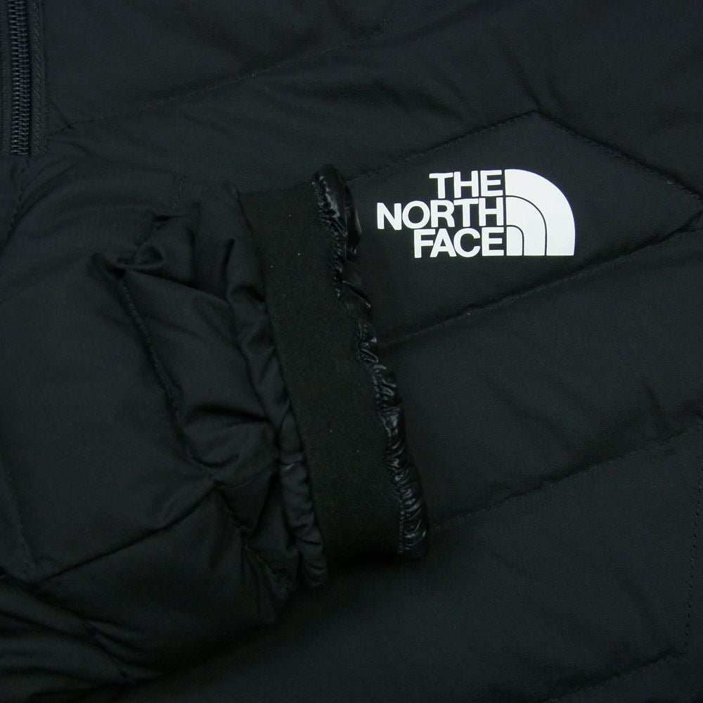 THE NORTH FACE ノースフェイス NY81401 THUNDER HOODIE サンダー フーディ ハイブリッド ダウン ジャケット ブラック系 M【中古】