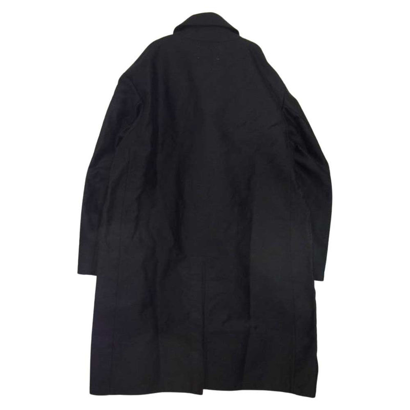 ウティ MANTEAU MIERY モールスキンコート ブラック系 4【美品】【中古】