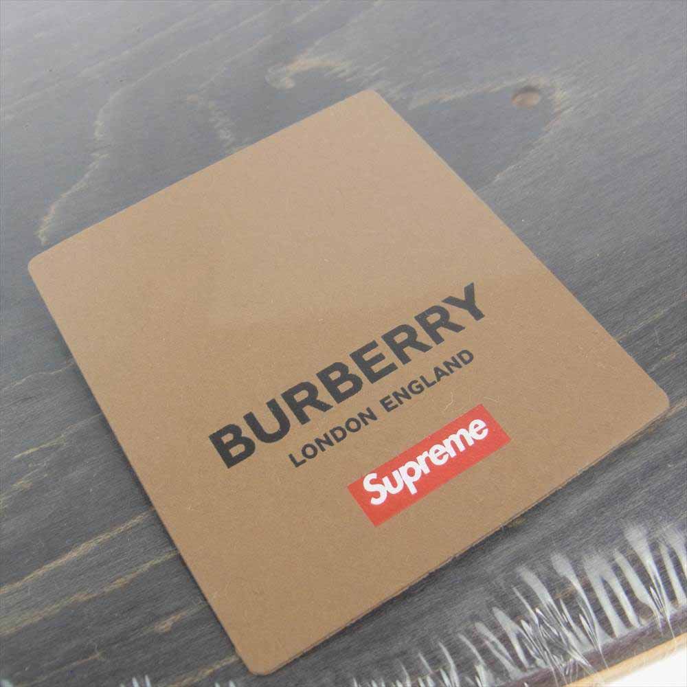Supreme シュプリーム 22SS Burberry Skate boad バーバリー スケート ボード デッキ マルチカラー系【新古品】【未使用】【中古】