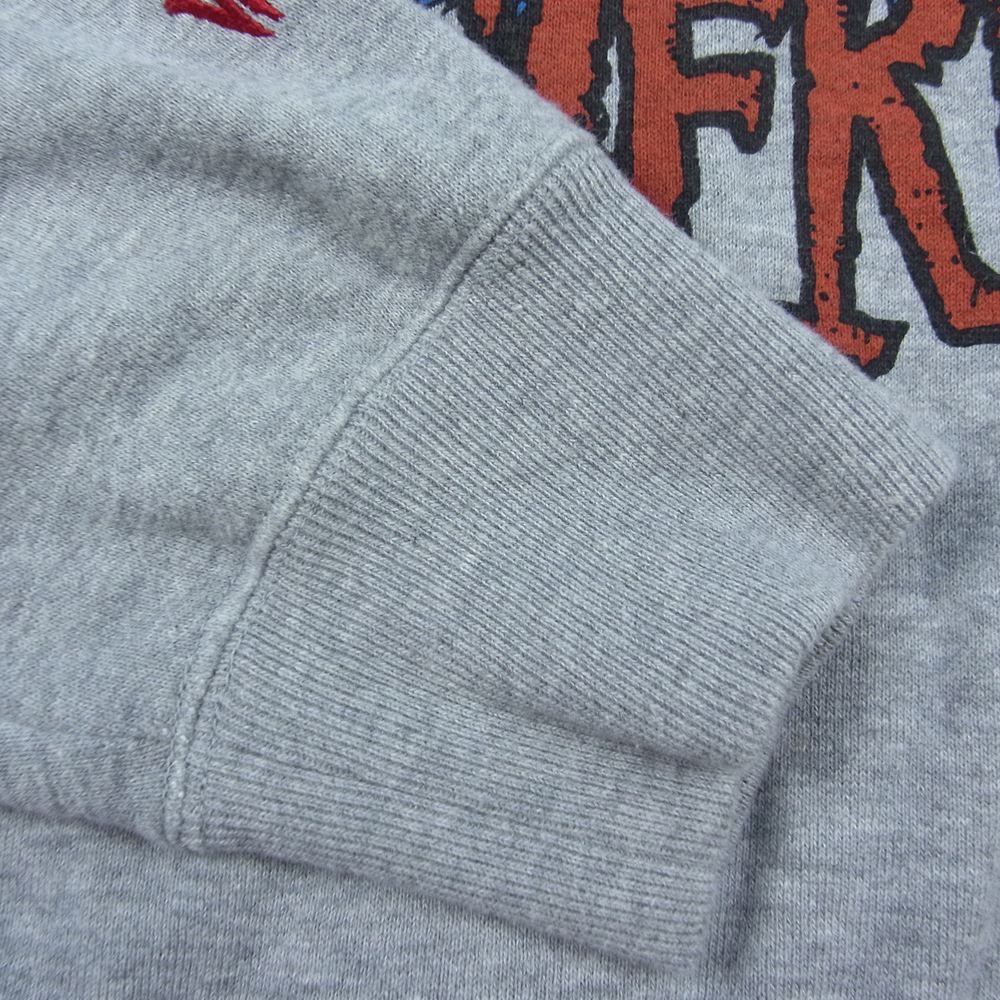 HYSTERIC GLAMOUR ヒステリックグラマー 22AW 02223CS14 VAMPIRELLA THE HUNTRESS ヴァンピレラ ザ ハントレス クルーネック スウェット グレー系 L【中古】