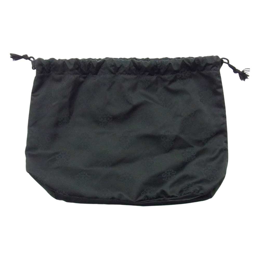 CHROME HEARTS クロムハーツ(原本有) LUX BAG TINY CH CROSS SAFETY PIN HANDLE タイニー CHクロス セーフティーピン ハンドル バック ブラック系【中古】