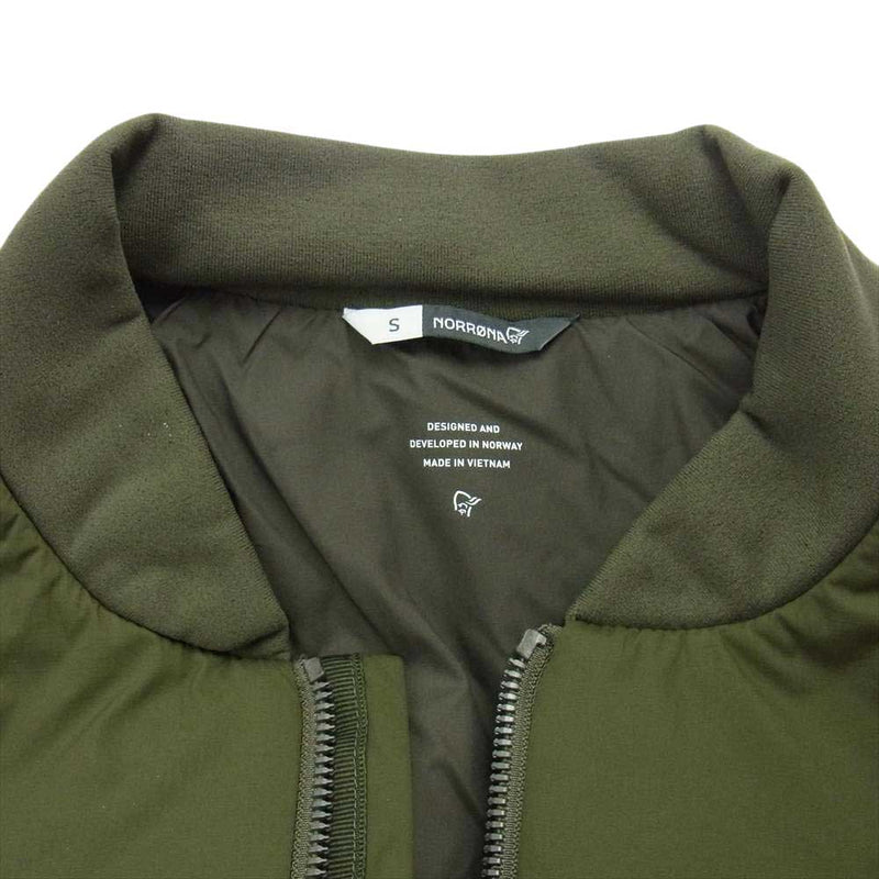 ノローナ 4815-21 3301 oslo thermo60 jacket オスロ サーモ60 ジャケット カーキ系 S【中古】