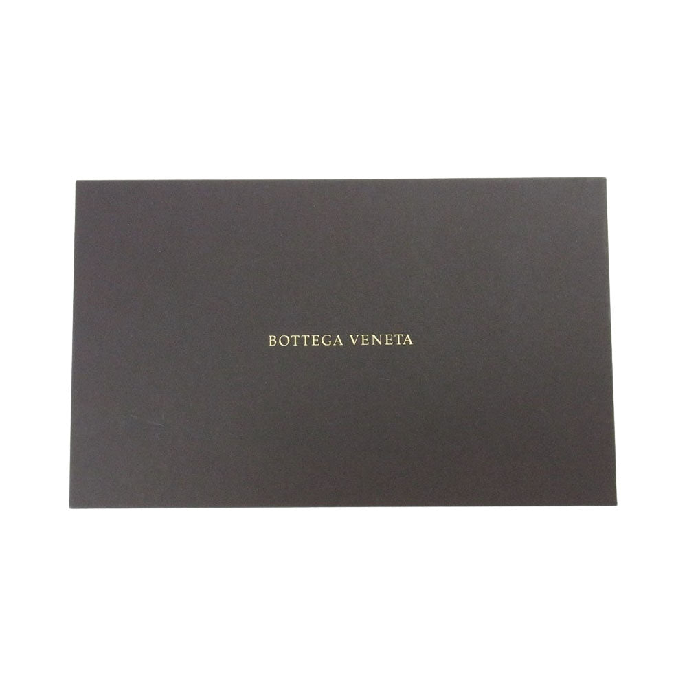BOTTEGAVENETA ボッテガヴェネタ スティングレイ ガルーシャ ラウンドファスナー長財布 グレー系【中古】
